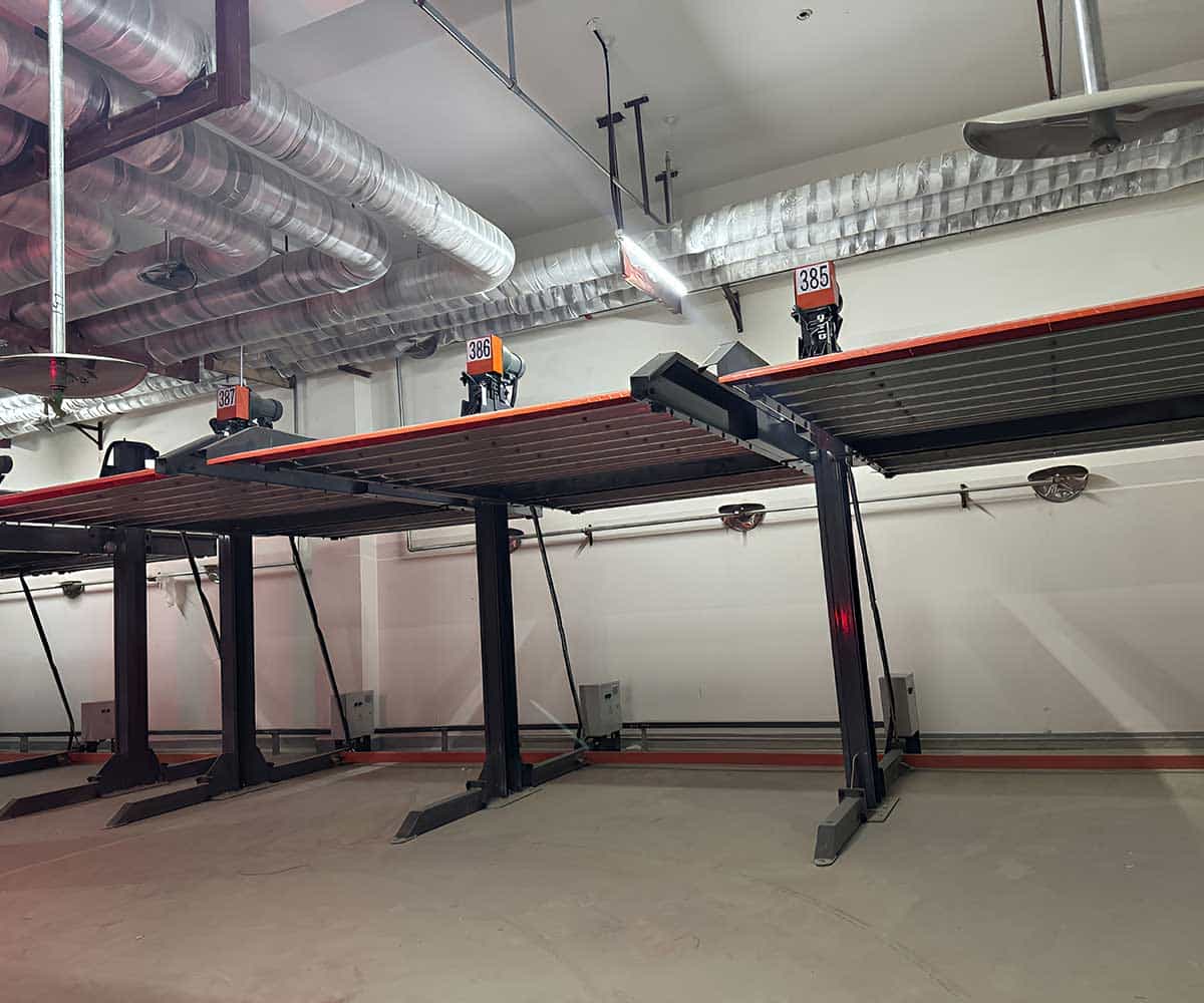 二层简易机械车库长期稳定运行的关键因素